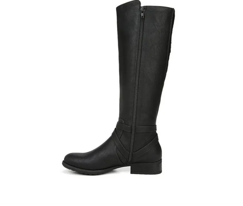 Outlet LifeStride Women's Xtrovert Wide Calf Water Resistant Riding Boots