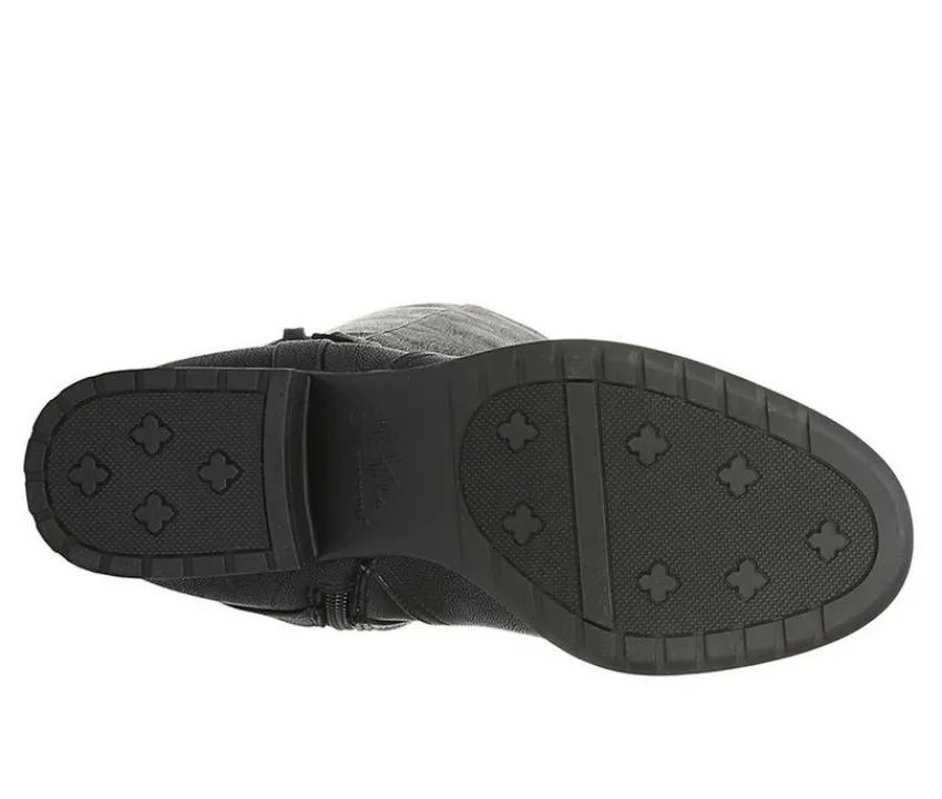 Outlet LifeStride Women's Xtrovert Wide Calf Water Resistant Riding Boots