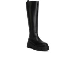 Discount London Rag Women's Blume Lug Knee High Boots