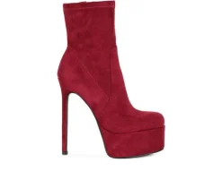 Online London Rag Women's Clubbing Platform Stiletto Booties