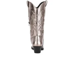 Outlet London Rag Women's Cowboy Metallic Western Boots