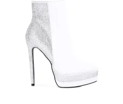 New London Rag Women's Encanto Heeled Booties