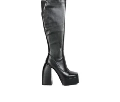 Online London Rag Women's Fanning Platform Knee High Boots