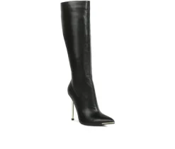 Online London Rag Women's Hale Knee High Stiletto Boots