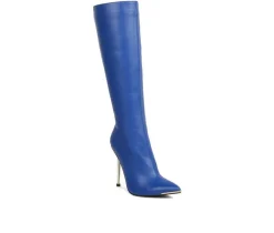 Clearance London Rag Women's Hale Knee High Stiletto Boots