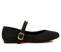 New London Rag Women's Herma Mary Jane Flats