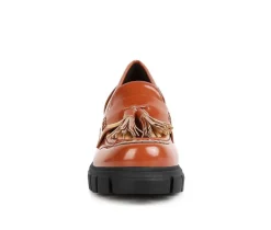 Sale London Rag Women's Jonah Chunky Heeled Loafers