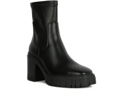 Best London Rag Women's Kokum Platform Heeled Booties