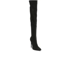 New London Rag Women's Madman Knee High Stiletto Boots