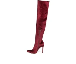 Clearance London Rag Women's Madman Knee High Stiletto Boots