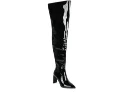 Sale London Rag Women's Minkles Over The Knee Heeled Boots
