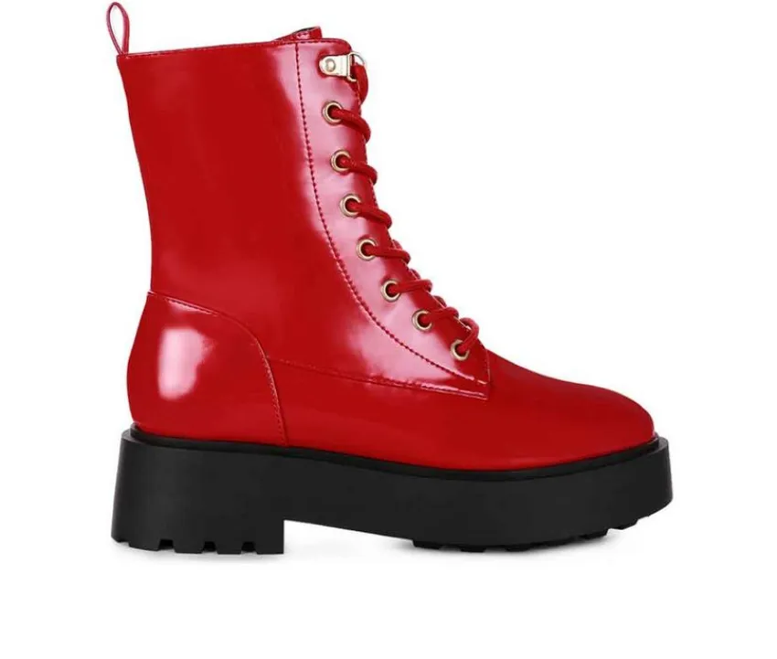 Online London Rag Women's Molsh Lace Up Booties