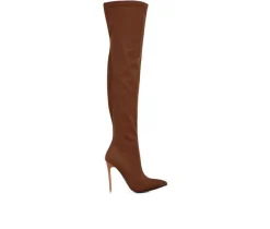 Sale London Rag Women's No Calm Over The Knee Stiletto Boots