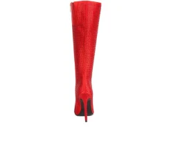 Clearance London Rag Women's Pipette Knee High Stiletto Boots