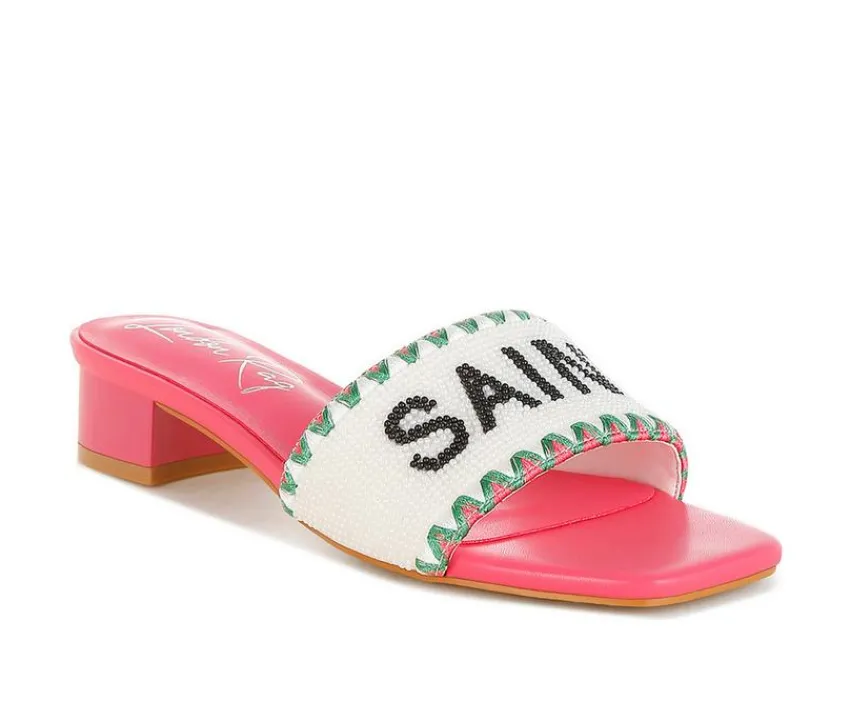 New London Rag Women's Poshta Heeled Sandals