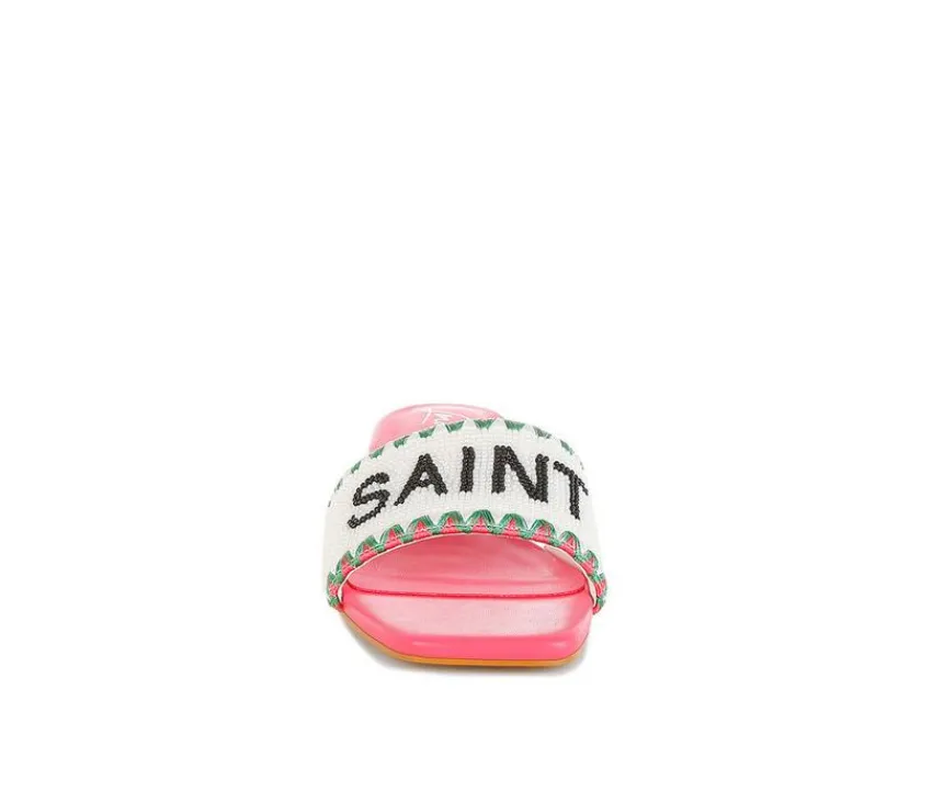 New London Rag Women's Poshta Heeled Sandals