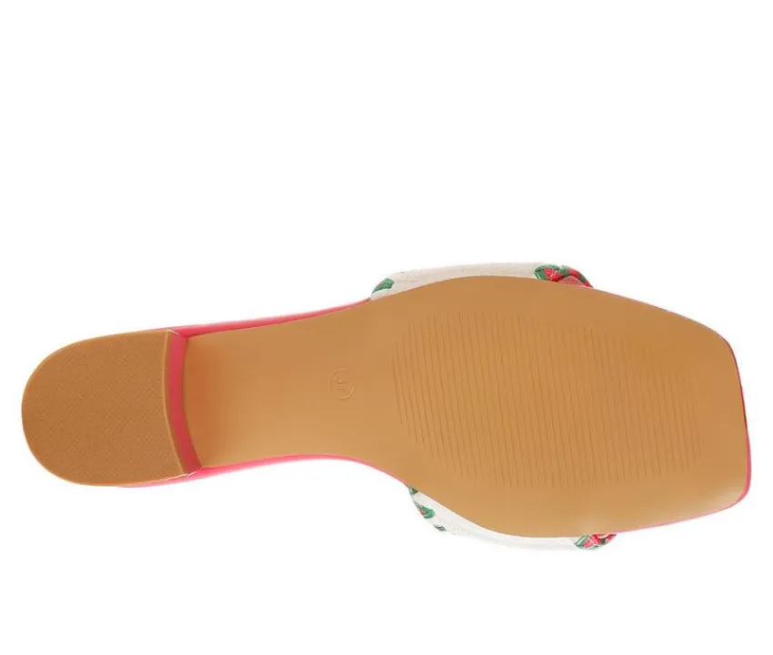 New London Rag Women's Poshta Heeled Sandals