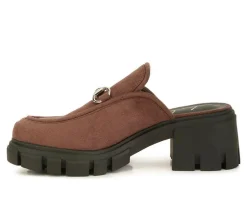 Sale London Rag Women's Prosper Chunky Heeled Mules