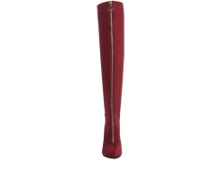 New London Rag Women's Ronettes Over The Knee Heeled Boots