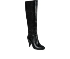 Clearance London Rag Women's Rum Rolls Knee High Boots