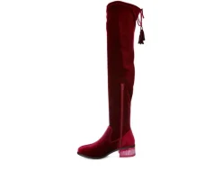 Best London Rag Women's Rumple Knee High Boots