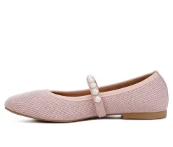 New London Rag Women's Sassie Mary Jane Flats