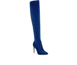 Best London Rag Women's Tigerlily Over The Knee Stiletto Boots