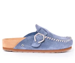 New Minnetonka Women's Buckle Clog Clogs