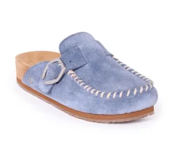 New Minnetonka Women's Buckle Clog Clogs