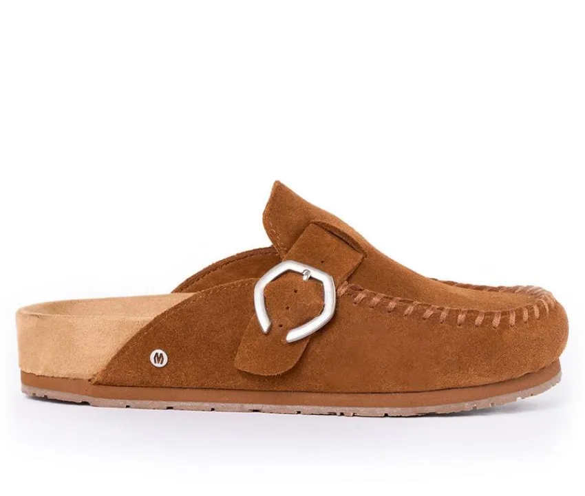 Outlet Minnetonka Women's Buckle Clog Clogs