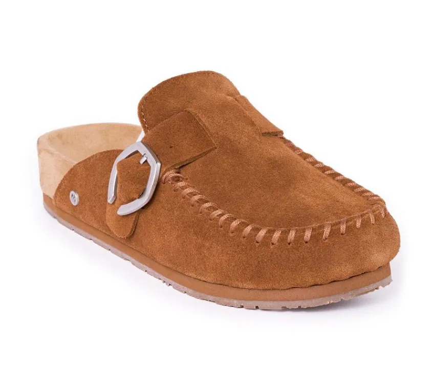 Outlet Minnetonka Women's Buckle Clog Clogs