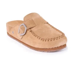 Clearance Minnetonka Women's Buckle Clog Clogs