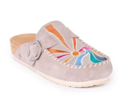 New Minnetonka Women's Buckle Clog Clogs