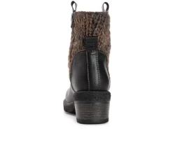 New MUK LUKS Women's Arya Arlene Heeled Winter Booties