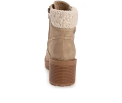 MUK LUKS Women's Sky Solange Wedge Booties