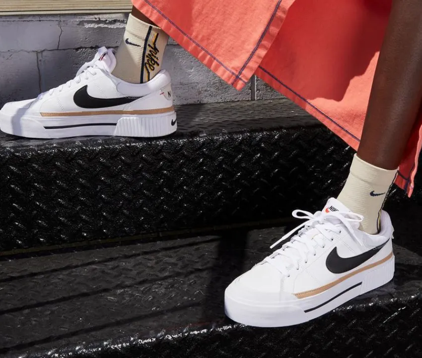 Sale Nike Women's Court Legacy Lift Platform Sneakers