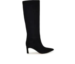 Hot Nine West Women's Lorthey Wide Calf Boot Knee High Boots