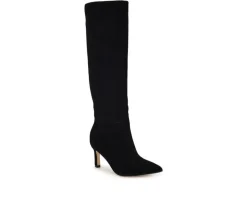 Hot Nine West Women's Lorthey Wide Calf Boot Knee High Boots