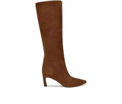 Outlet Nine West Women's Lorthey Wide Calf Boot Knee High Boots