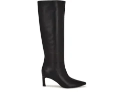 Nine West Women's Lorthey Wide Calf Boot Knee High Boots