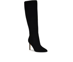 Discount Nine West Women's Richy Knee High Heeled Boots