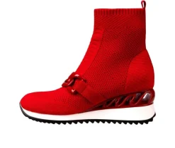 Hot Ninety Union Women's Brooklyn Wedge Sneaker Booties