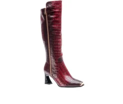 Best Ninety Union Women's London Knee High Heeled Boots