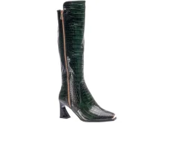 Hot Ninety Union Women's London Knee High Heeled Boots