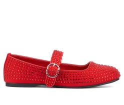 Clearance Olivia Miller Women's Dawn Mary Jane Flats