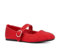 Clearance Olivia Miller Women's Dawn Mary Jane Flats