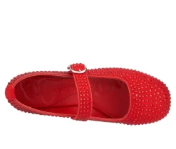 Clearance Olivia Miller Women's Dawn Mary Jane Flats