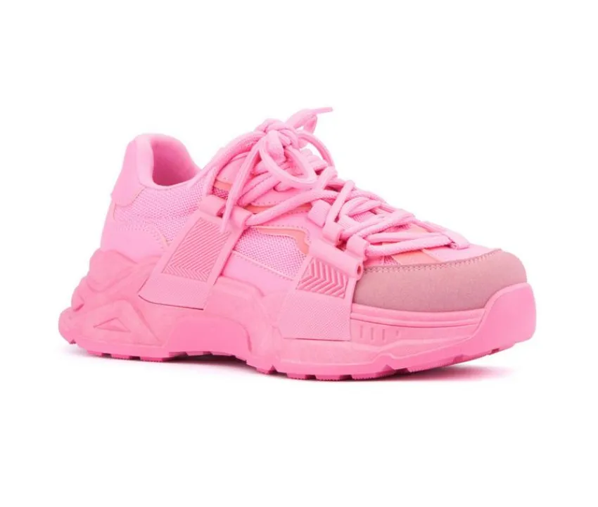New Olivia Miller Women's Love Story Platform Sneakers