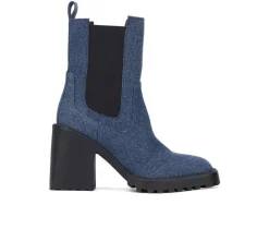 Best Olivia Miller Women's No Notes Mid Calf Chelsea Boots