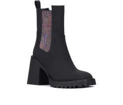 Online Olivia Miller Women's No Notes Mid Calf Chelsea Boots